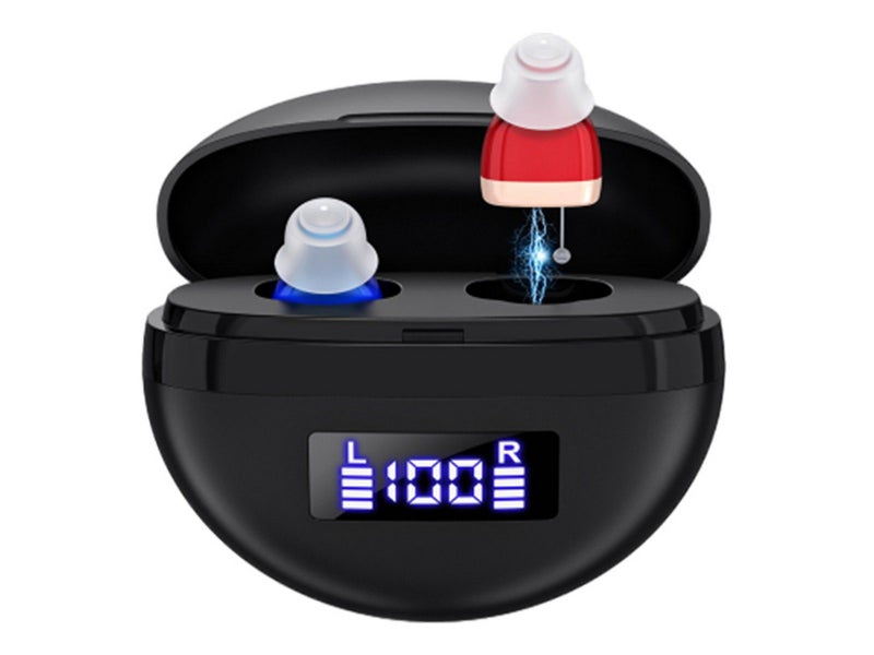 Digital Invisible Hearing Aids In-Ear Mini Enhancer Rechargeable Sound Amplifier Carousel 2