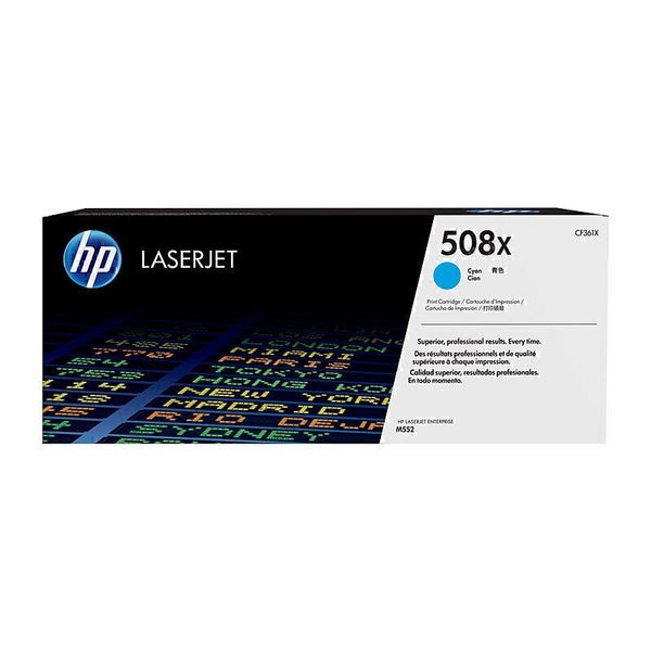 HP #508X Cyan Toner CF361X Carousel 1