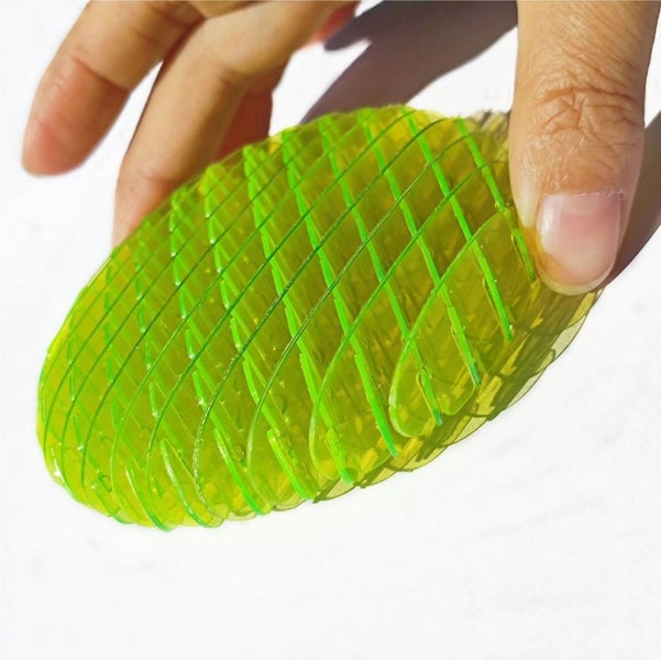 2PCS Stress Relief Fidget Toys Deformable Elastic Mesh for Finger Pressure Carousel 1
