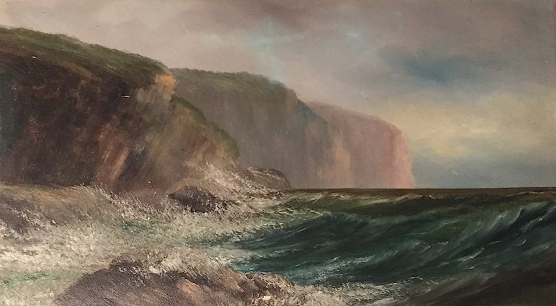 IMPRESSIVE COLLECTION of VINTAGE NEW ZEALAND LANDSCAPE OIL PAINTINGS – PART 262863844843009113