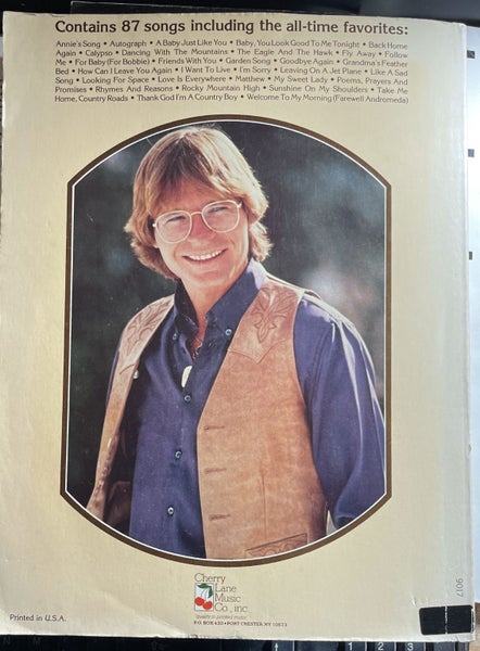 John Denver Anthology Piano Vocal Carousel 7