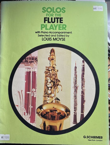 Solos for the Flute Player by Louis Moyse Piano Accompaniment Carousel 1