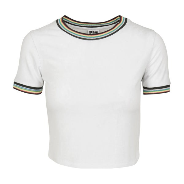 Urban Classics Ladies - RIB Short Top Shirt Carousel 1