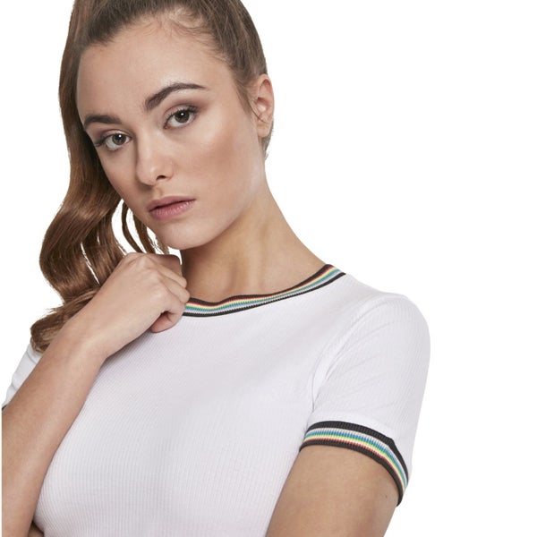 Urban Classics Ladies - RIB Short Top Shirt Carousel 6
