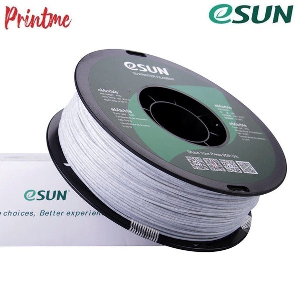 eSUN eMarble Natural 1.75mm 3D PRINTER FILAMENT 1kg/2.2lbs Carousel 1