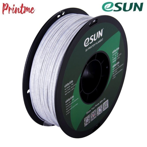 eSUN eMarble Natural 1.75mm 3D PRINTER FILAMENT 1kg/2.2lbs Carousel 2