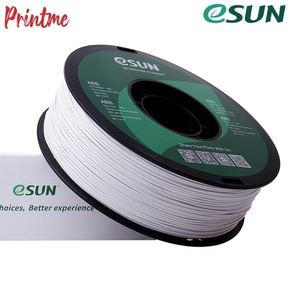 eSUN ABS COLD WHITE 1.75mm 3D PRINTER FILAMENT 1kg/2.2lbs Carousel 2