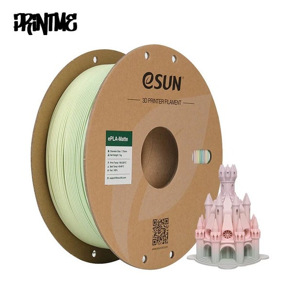 eSUN PLA MATTE RAINBOW 1.75mm 3D PRINTER FILAMENT 1kg/2.2lbs Carousel 1