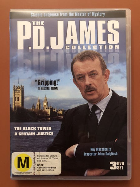DVD P D James Collection 3 DVD Set