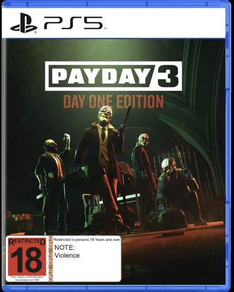 PAYDAY 3 PS5 GAME 30% OFF BRAND NEW "GREAT BARGAIN" $39 Carousel 1