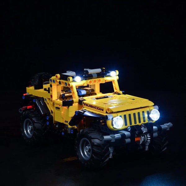 Lego Jeep Wrangler 42122 Light Kit Carousel 2