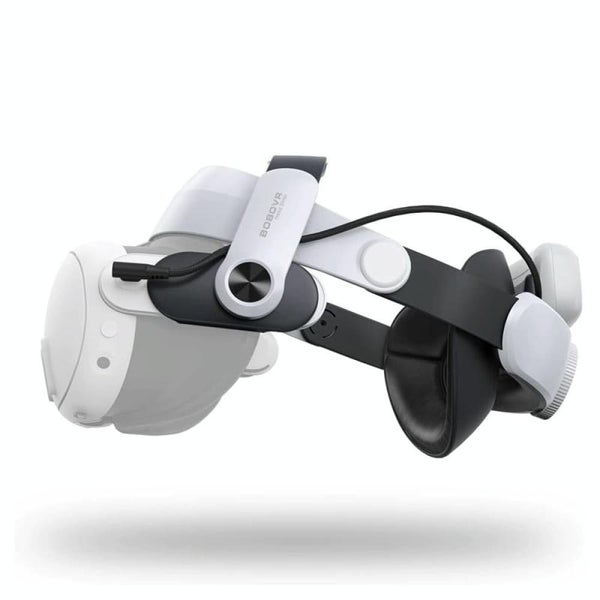 Vr Head Strap Twin Battery Combo For Meta Quest 3 Carousel 2