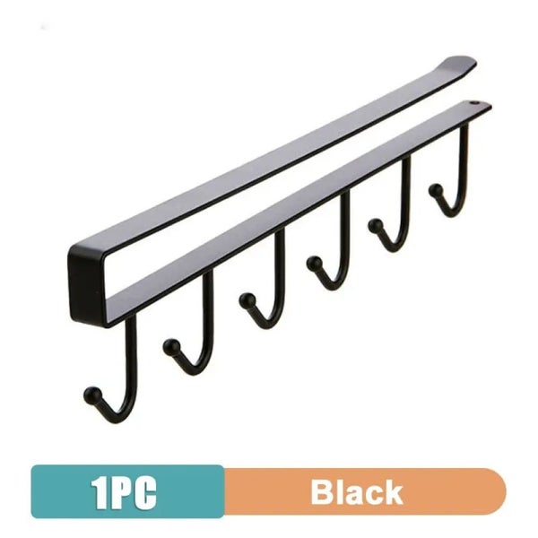 6 Hook Mug Holder For Kitchen Cabinet Storage Carousel 1