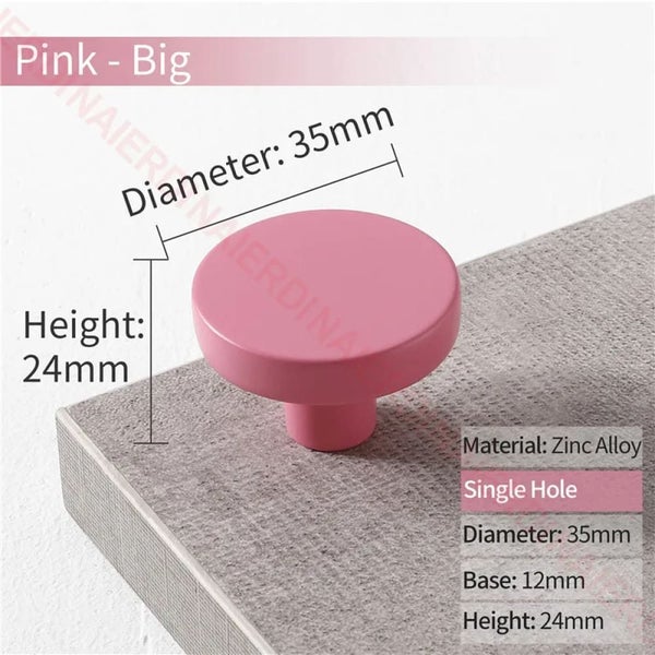Colourful Zinc Alloy Cabinet Knobs For Kids Room Carousel 1