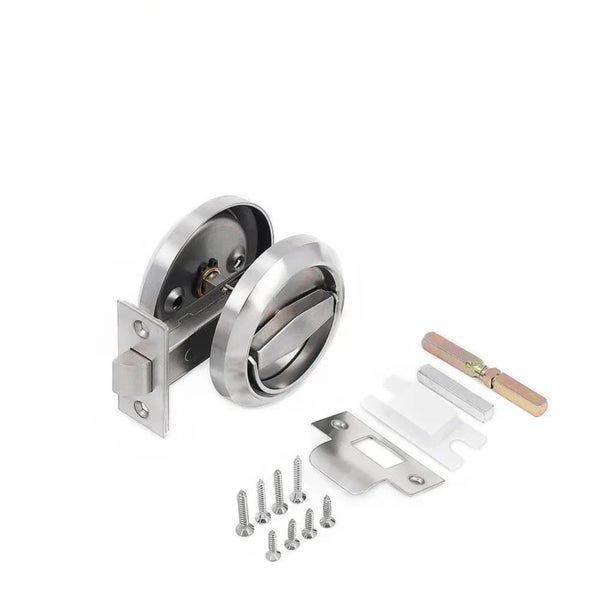 Stainless Steel Keyless Pocket Door Lock Carousel 2