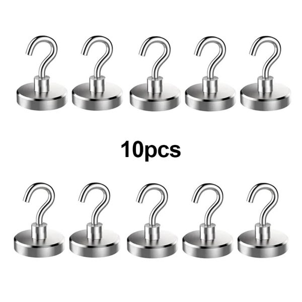 10 Strong Magnetic Hooks For Multi Purpose Storage Carousel 1