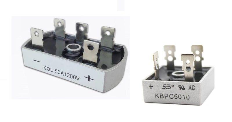 Rectifier Bridge Single /3 Phase 50A 1000V KBPC50-10 or SQL50A 1200V Diode block Carousel 1