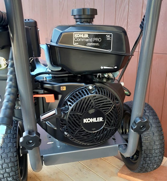 Water Blaster BE4000psi Comet Pump 14hp Kohler Engine Carousel 2