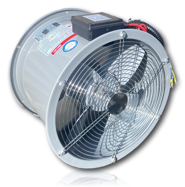 GCS350 INLINE AXIAL FAN INDUSTRIAL EXHAUST FAN Carousel 1