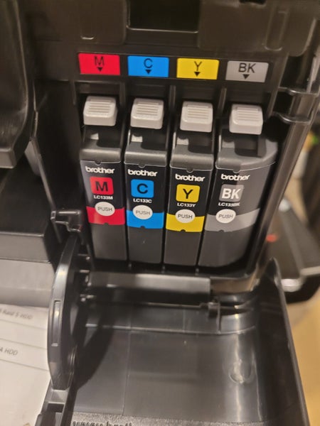 Brother mfc-j470dw with new LC133 inks Carousel 1