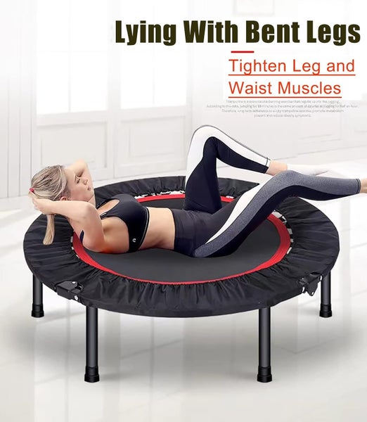 Heavy Duty Foldable 48-Inch Round Fitness Trampoline with Premium Springs 350kg62962613393155113