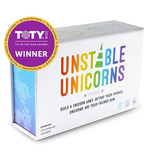 Unstable Unicorns Base Game White Cards - In Stock Deal64234170745090113