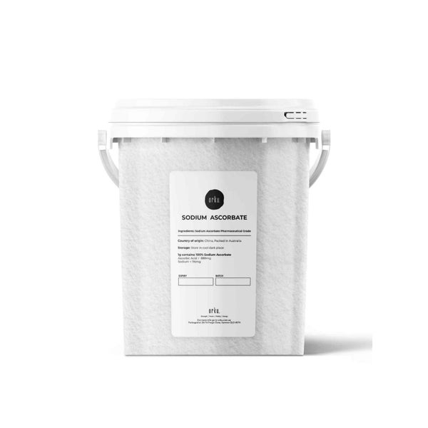 1.2Kg Sodium Ascorbate Powder - Tub Vitamin C Pharmaceutical Grade Ascorbic Acid Carousel 1