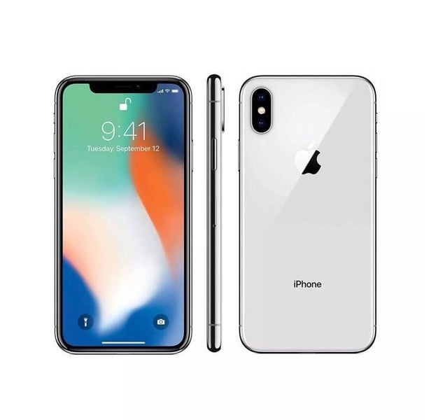 iPhone X 64GB Silver - 100% Battery - A Grade Premium - afterpay629832559815711128