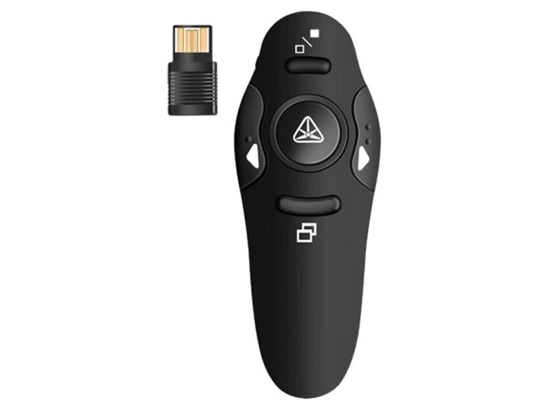 Wireless Presentation Clicker PowerPoint Mouse Laser Pointer Presenter Remote Carousel 2