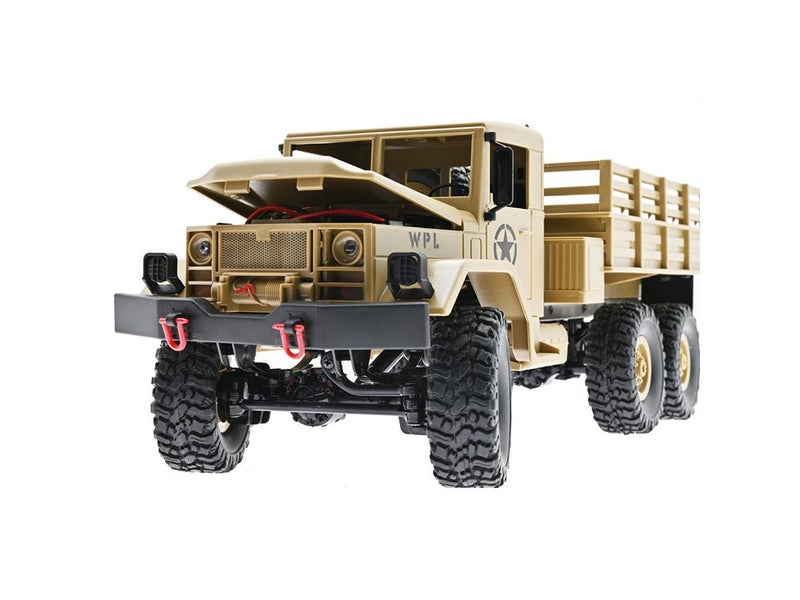 RC Military Truck Rock Crawler 2.4Ghz 6WD All-Terrain Climbing Off-Road RC Car Carousel 2