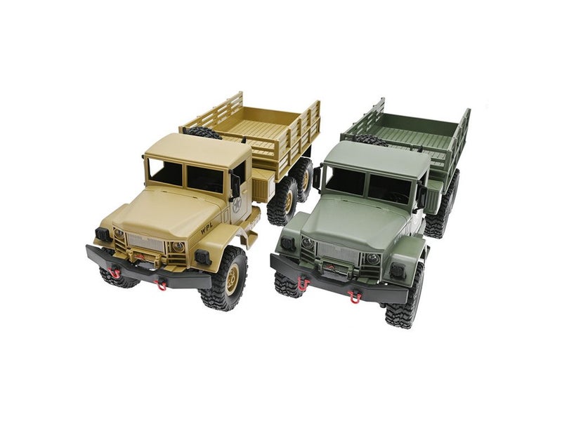 RC Military Truck Rock Crawler 2.4Ghz 6WD All-Terrain Climbing Off-Road RC Car Carousel 9