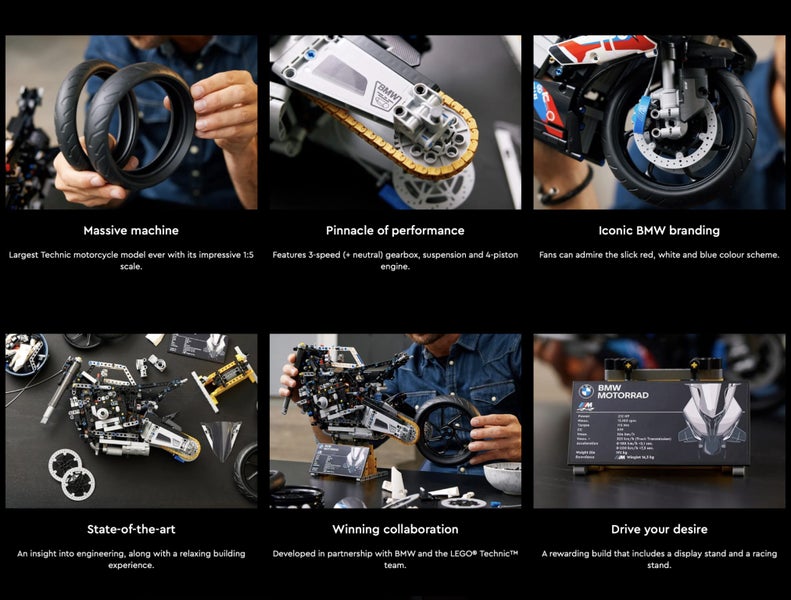 Lego Technic BMW M 1000 RR 42130 Carousel 9