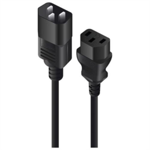 Power Extension Cord For Computer, Server - Alogic (Black) Carousel 1