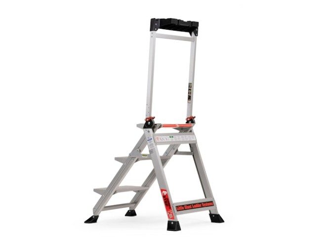 Little Giant Jumbo Step Ladder System 3-Step Carousel 2