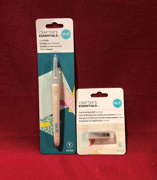 WeR Memory Keepers Crafters Essentials Craft Knife & Replacement Blades Carousel 1