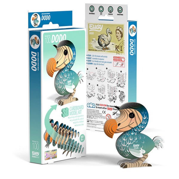 Eugy: Dodo - 3D Cardboard Model Carousel 1