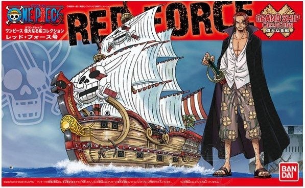 One Piece Grand Ship Collection Red Force Ship Model Kit Carousel 1