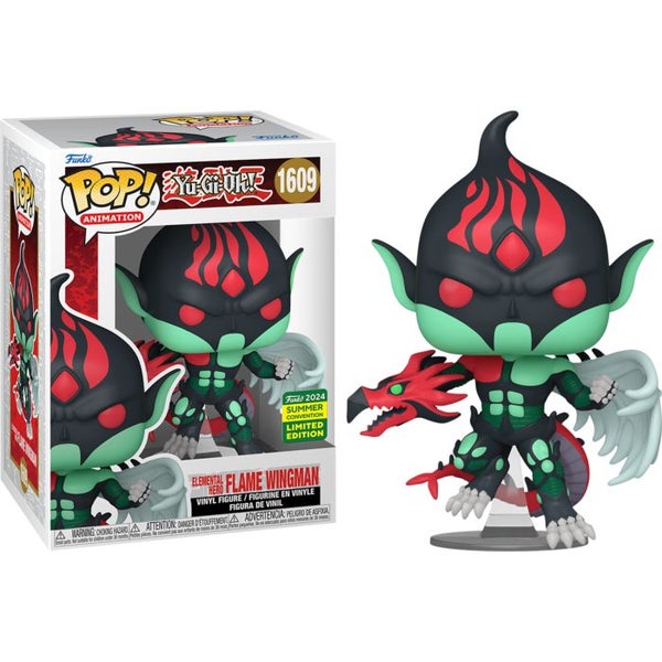 Yu-Gi-Oh! - Elemental Hero Flame Wingman Pop! Vinyl Figure (2024 Summer Conve... Carousel 1