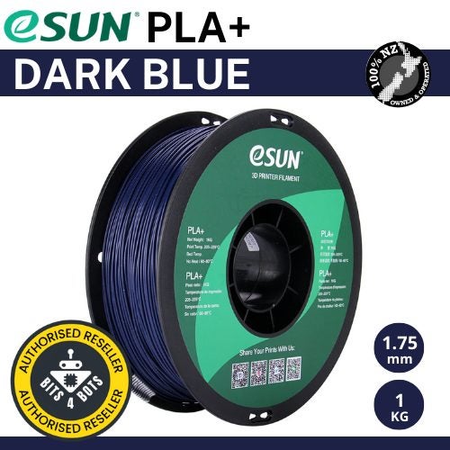 eSun PLA+1.75mm Filament 1kg - Dark Blue - 1.75 - 1kg Carousel 1