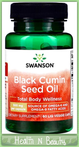 BLACK CUMIN SEED OIL 500 MG 60 LIQ VCAPS - BB0528 Carousel 1