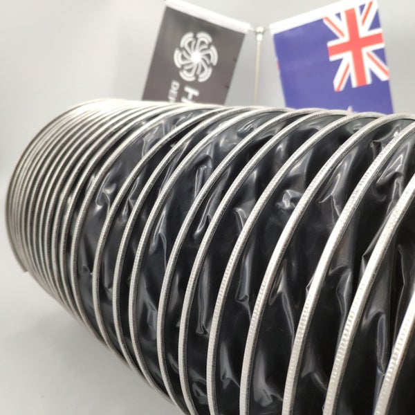 Flexible Duct 350mm dia Nude 3m length Carousel 2