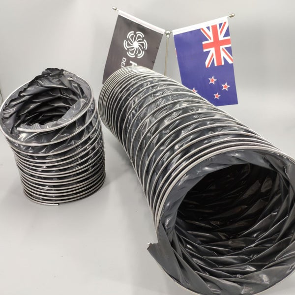 Flexible Duct 350mm dia Nude 3m length Carousel 5