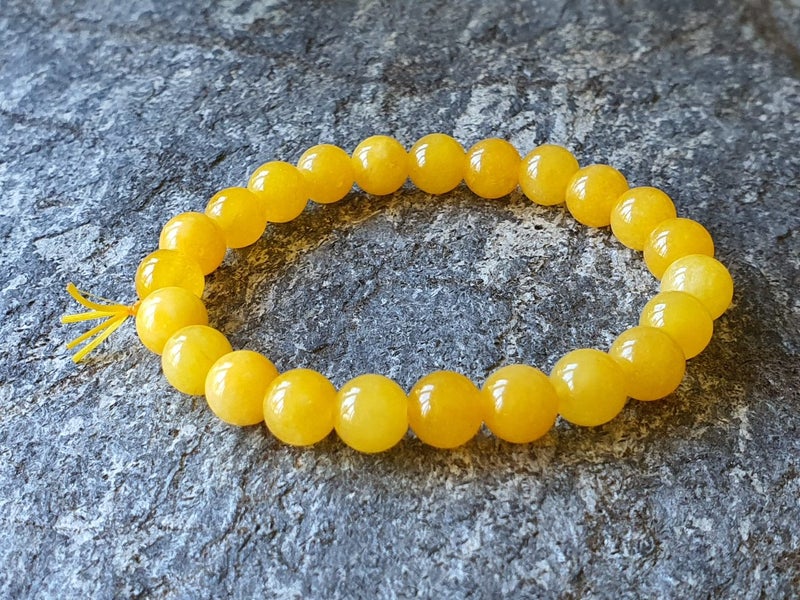 BEESWAX BEADED BRACELET PEACE LOVE & TRUST (NZ MADE) Carousel 2