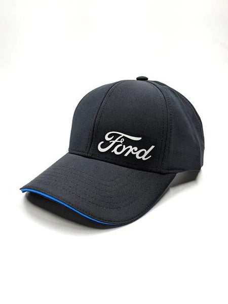FORD RUBBER WELD LOGO BLACK CAP Carousel 1