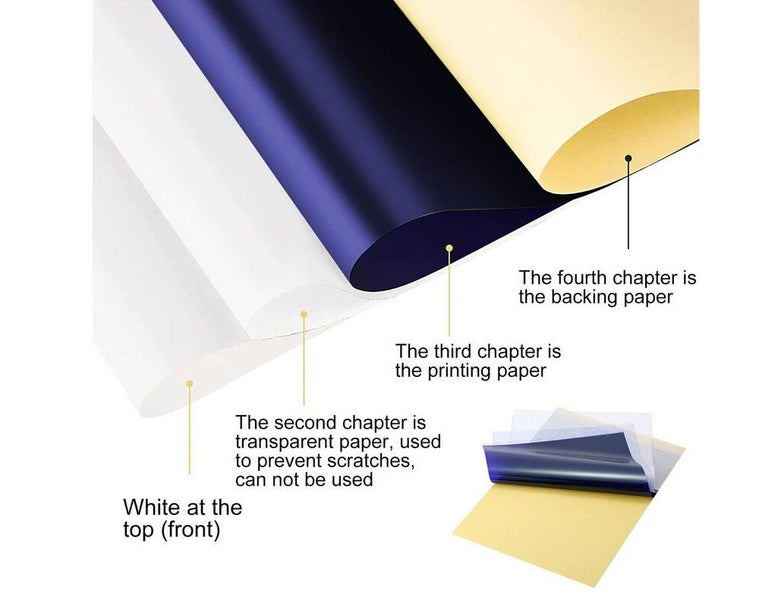 Tattoo Stencil Paper Thermal Transfer Paper Tattoo Transfer Sheets (20PCS)62969122086914114