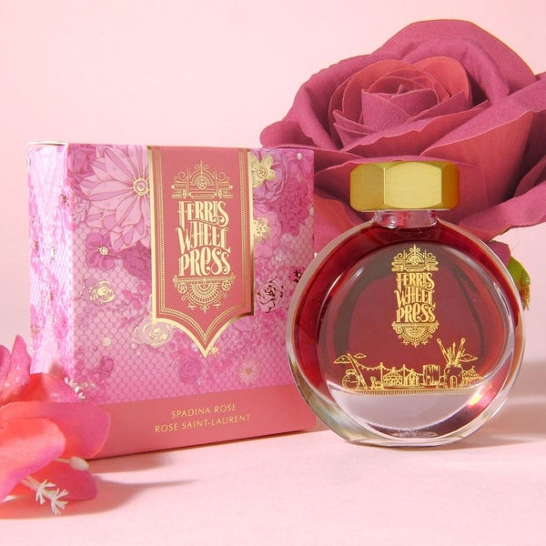 Ferris Wheel Press Fountain Pen Ink Spadina Rose 38ml Carousel 2