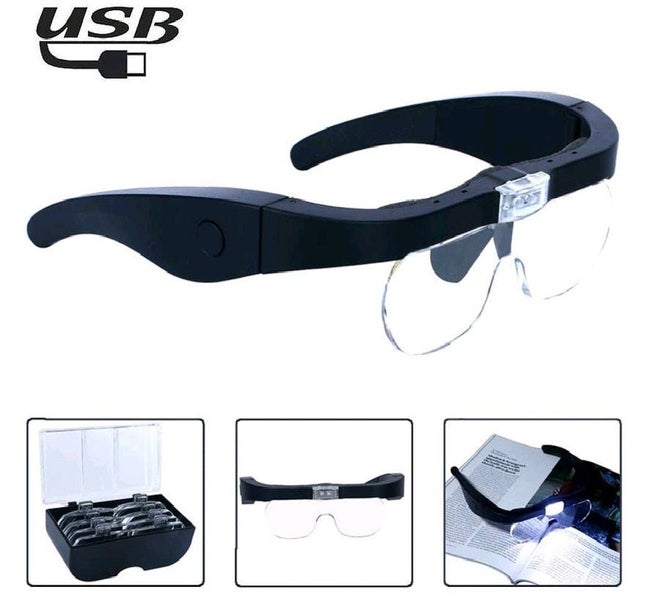 Rechargeable Head Band Magnifier Carousel 1