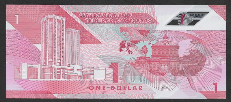 TRINIDAD & TOBAGO 2020 $1 polymer banknote UNC Carousel 2