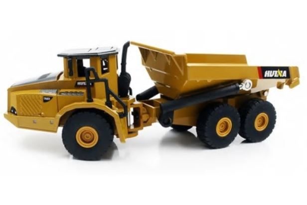Die-cast Truck, HUINA 1:50, Die-cast Metal Articulated Truck Model Carousel 2