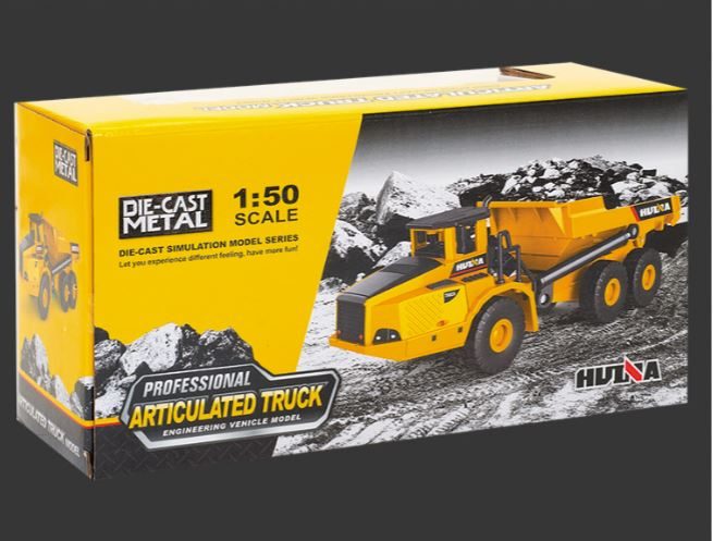 Die-cast Truck, HUINA 1:50, Die-cast Metal Articulated Truck Model Carousel 7